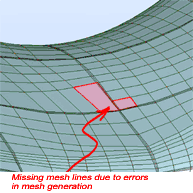 Correcting Errors Within The Mesh